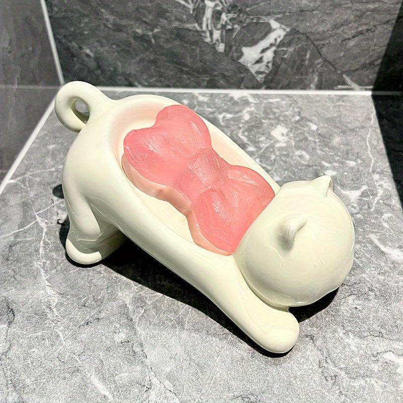 Ceramic Soap Dish with Drainage - My Store