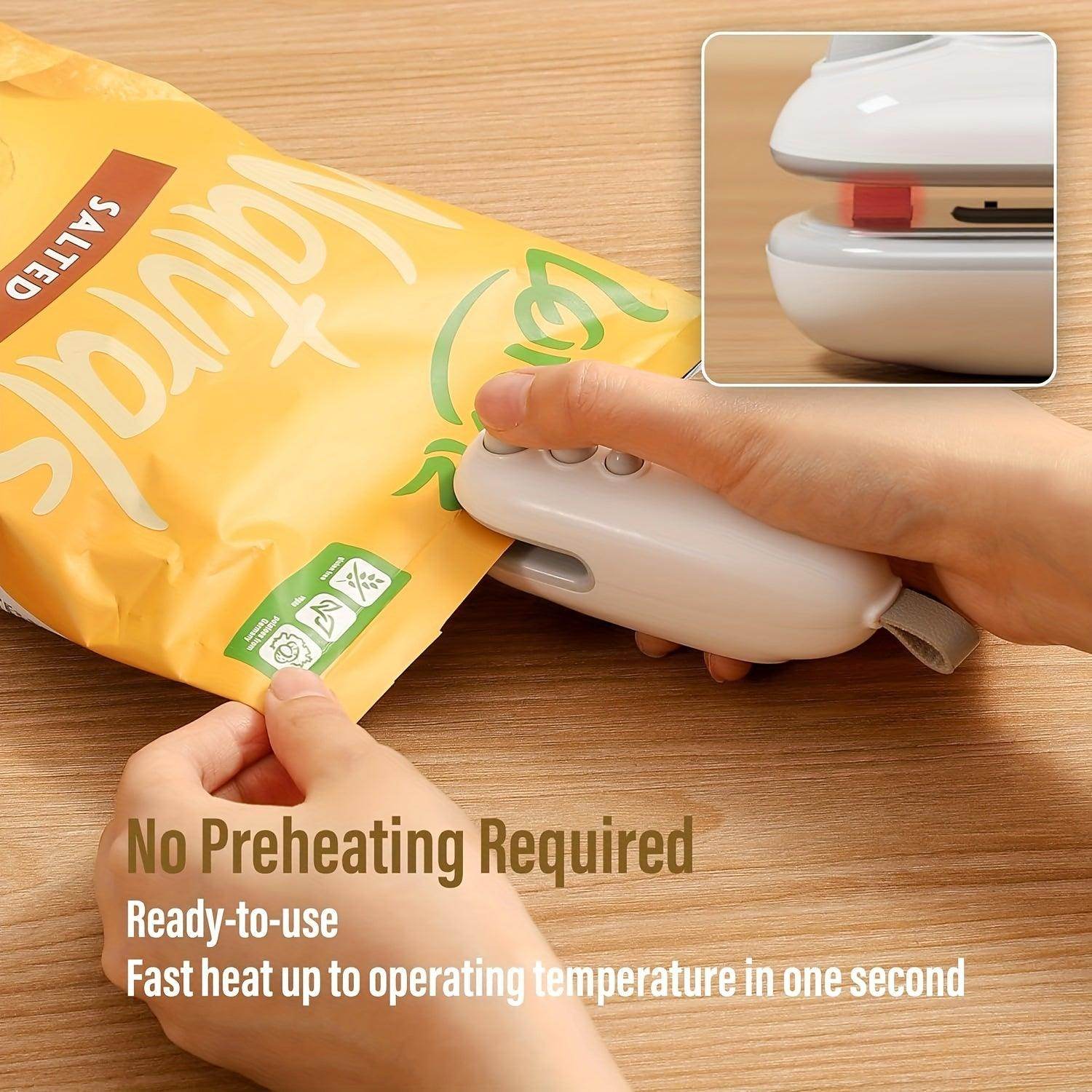 Mini Bag Sealer with Cutter - My Store