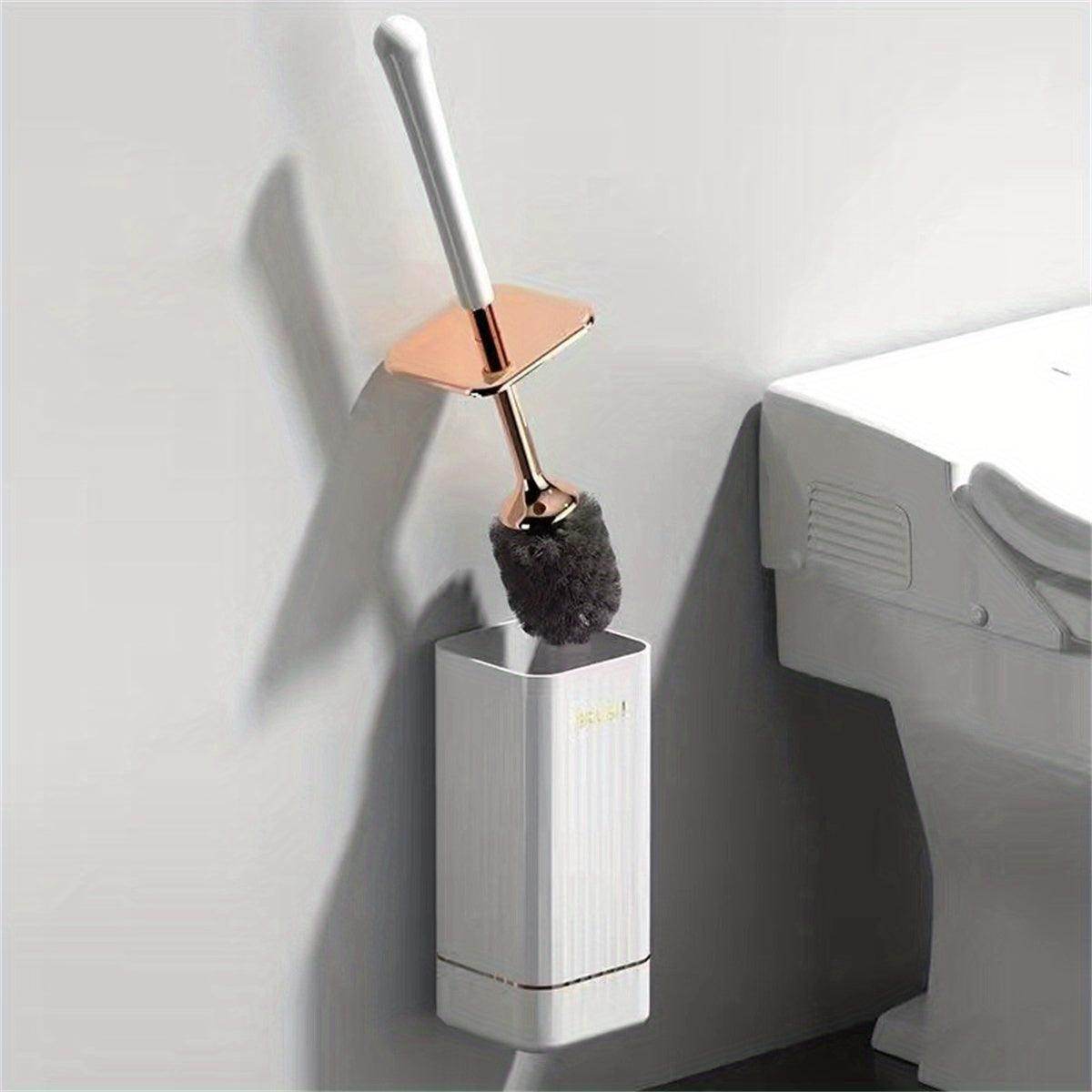 Wall-Mounted Toilet Brush with Holder - My Store
