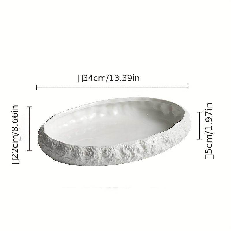 Large Oval Ceramic Seafood Steaming Plate - My Store
