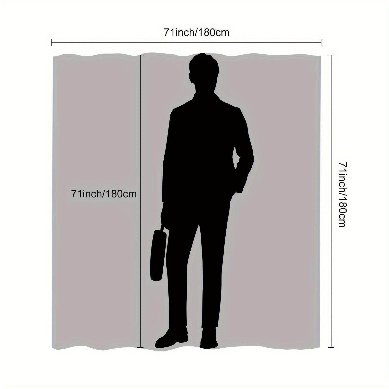 4pcs Cute Cat Shower Curtain Set with 12 Hooks - My Store