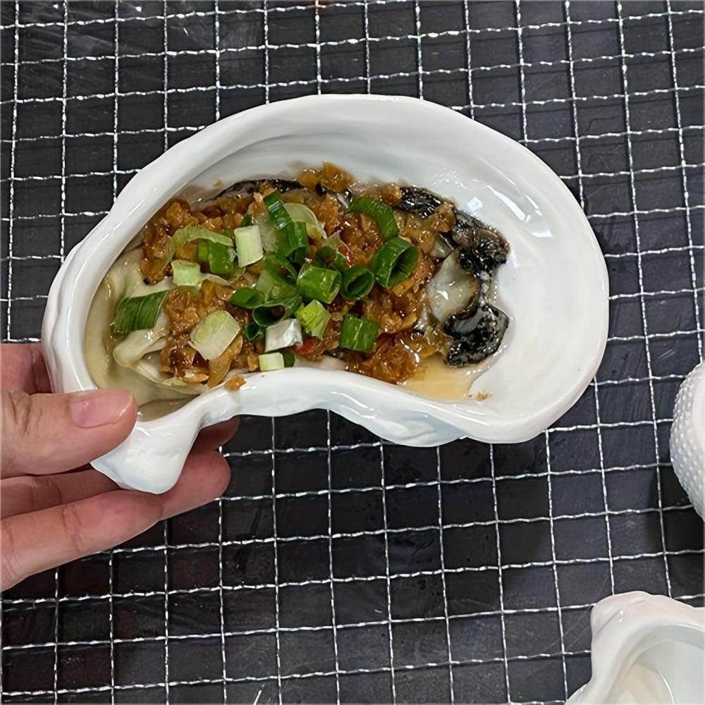 3pcs Set of Ceramic Oyster Dishes - My Store
