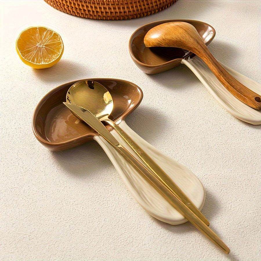 Mushroom-Shaped Ceramic Tray - My Store