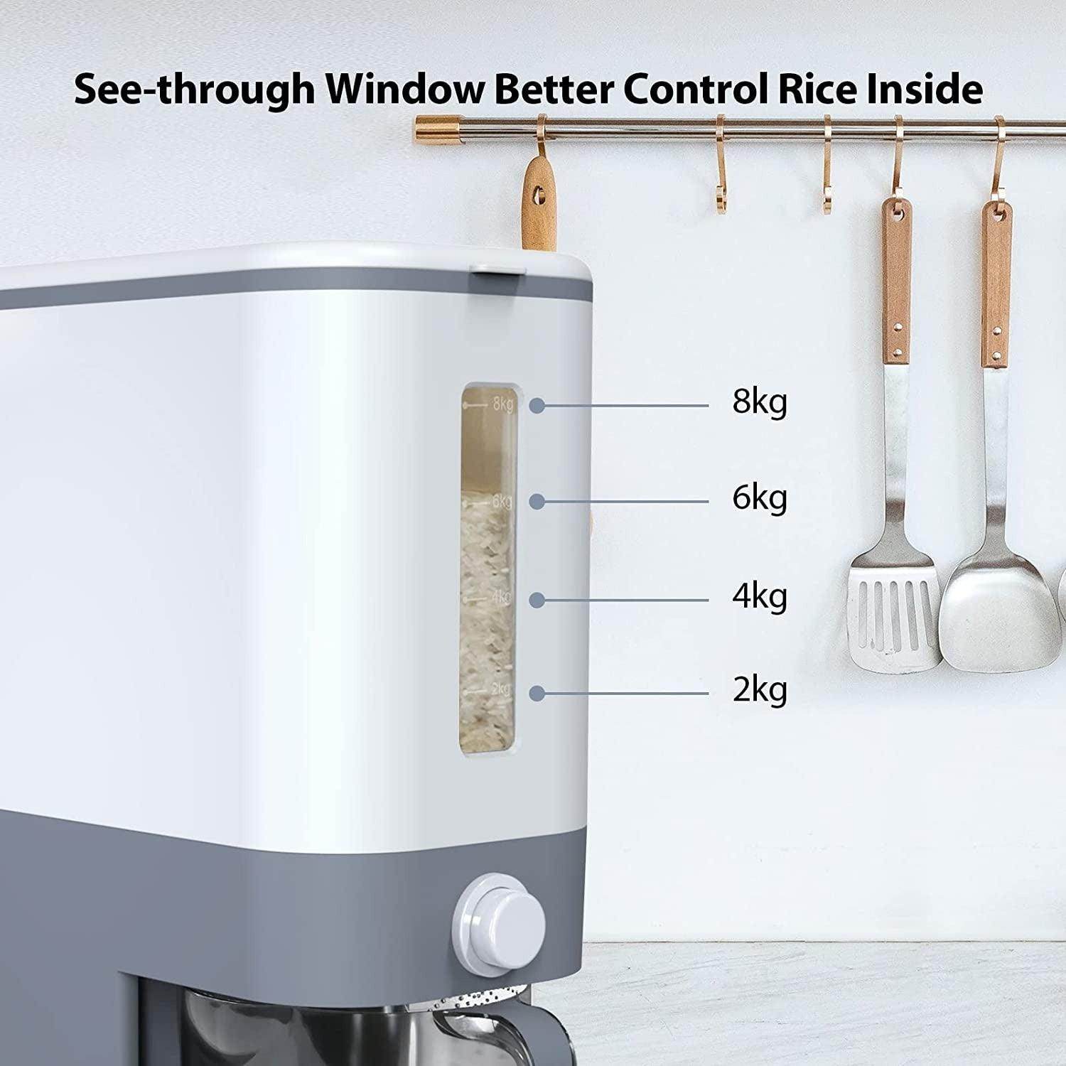 10KG Sealed Rice Dispenser Container - My Store
