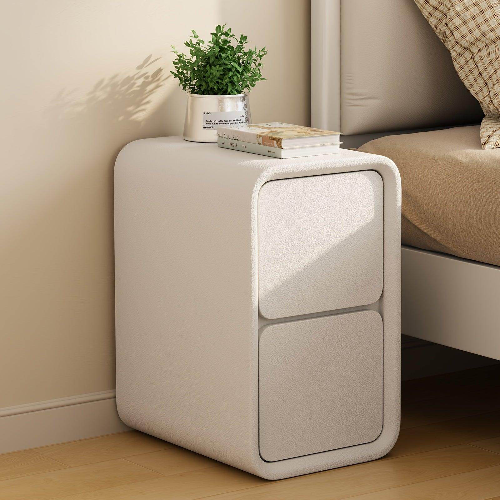 Compact Ultra-Narrow Nightstand - My Store