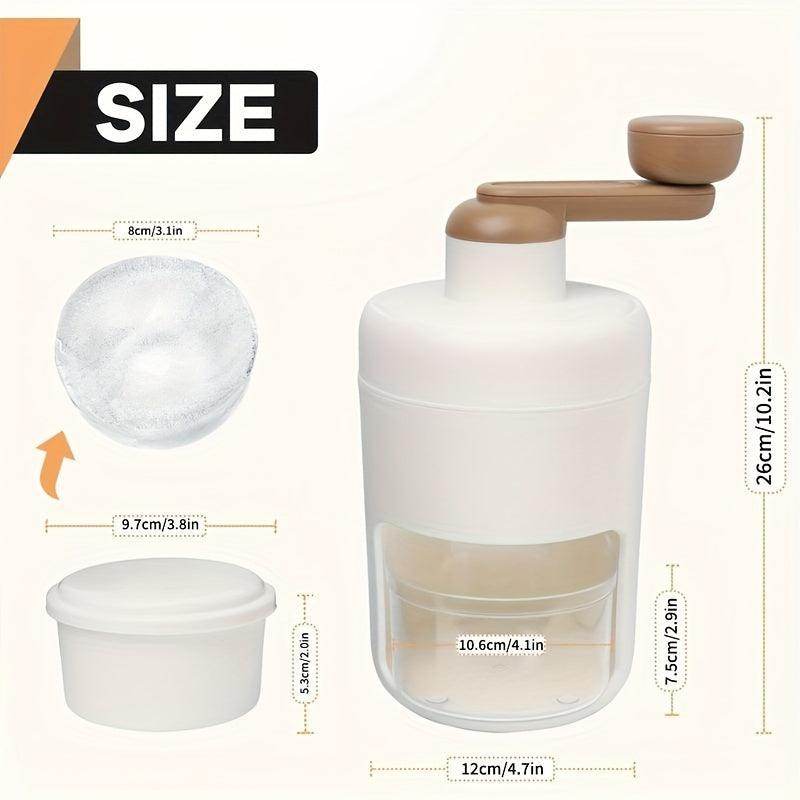 Manual Ice Breaker Ice Cream Machine Set - My Store