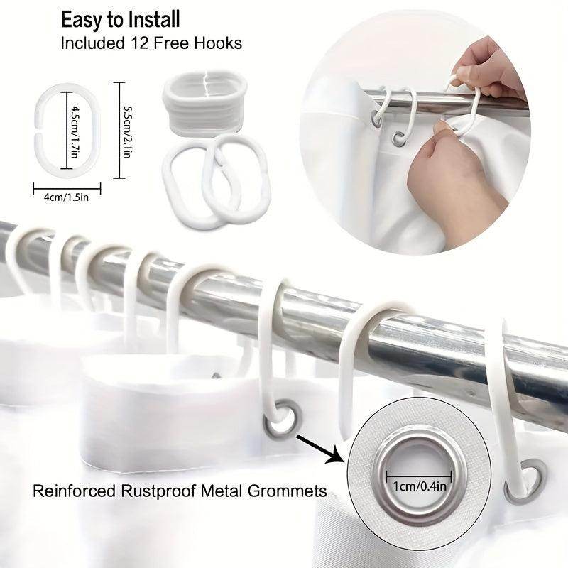 Cartoon Cat Shower Curtain - My Store