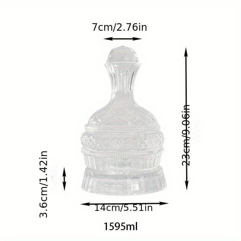 Luxury Crystal Glass Wine Decanter Set - My Store