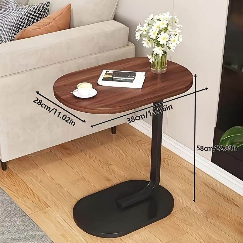 Adjustable Height Wooden Side Table - My Store