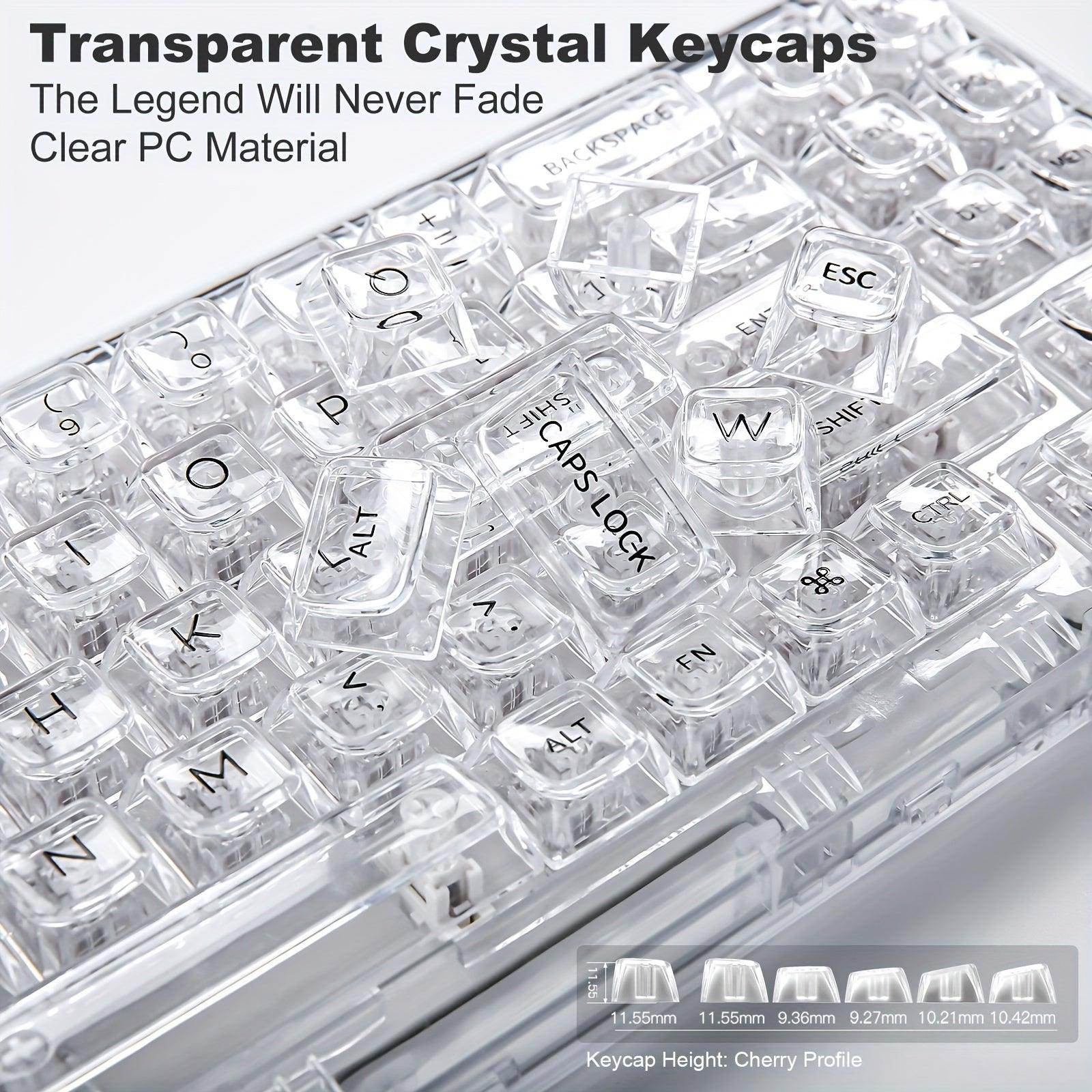 Transparent Mechanical Gaming Keyboard - My Store