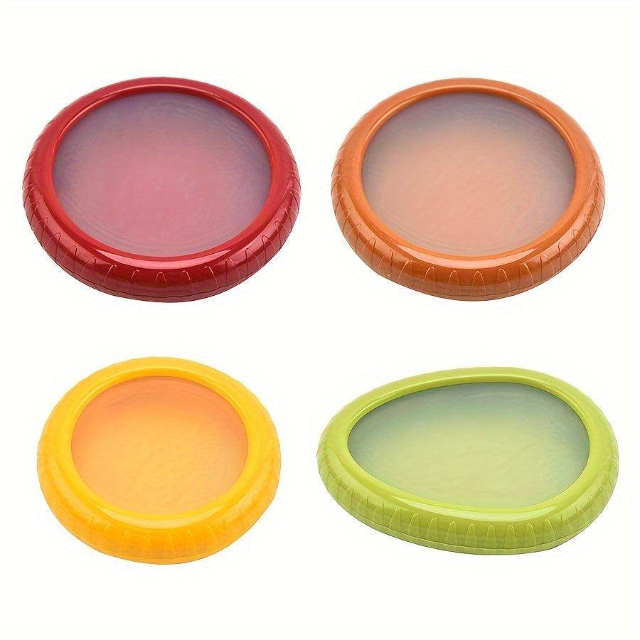 Silicone Vegetable Storage Set - 4pcs Reusable Containers - My Store
