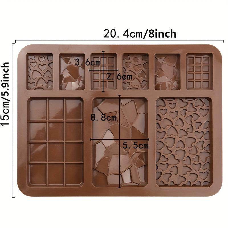 9-Cavity Silicone Waffle Mold Set - My Store