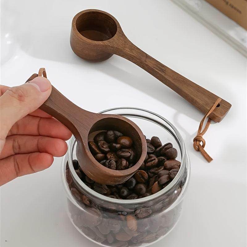 Black Walnut Coffee Scoop – Handcrafted 10g Measuring Spoon - My Store