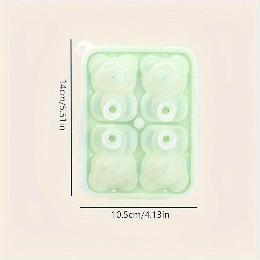 3D Teddy Bear Silicone Ice Cube Mold Tray - My Store