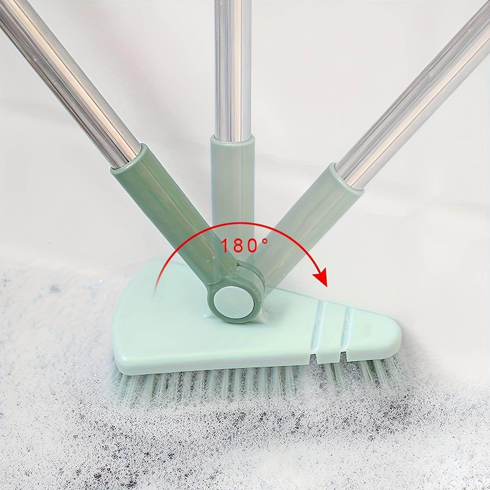 Long Handle Triangle Floor Brush and Tile Cleaning - My Store