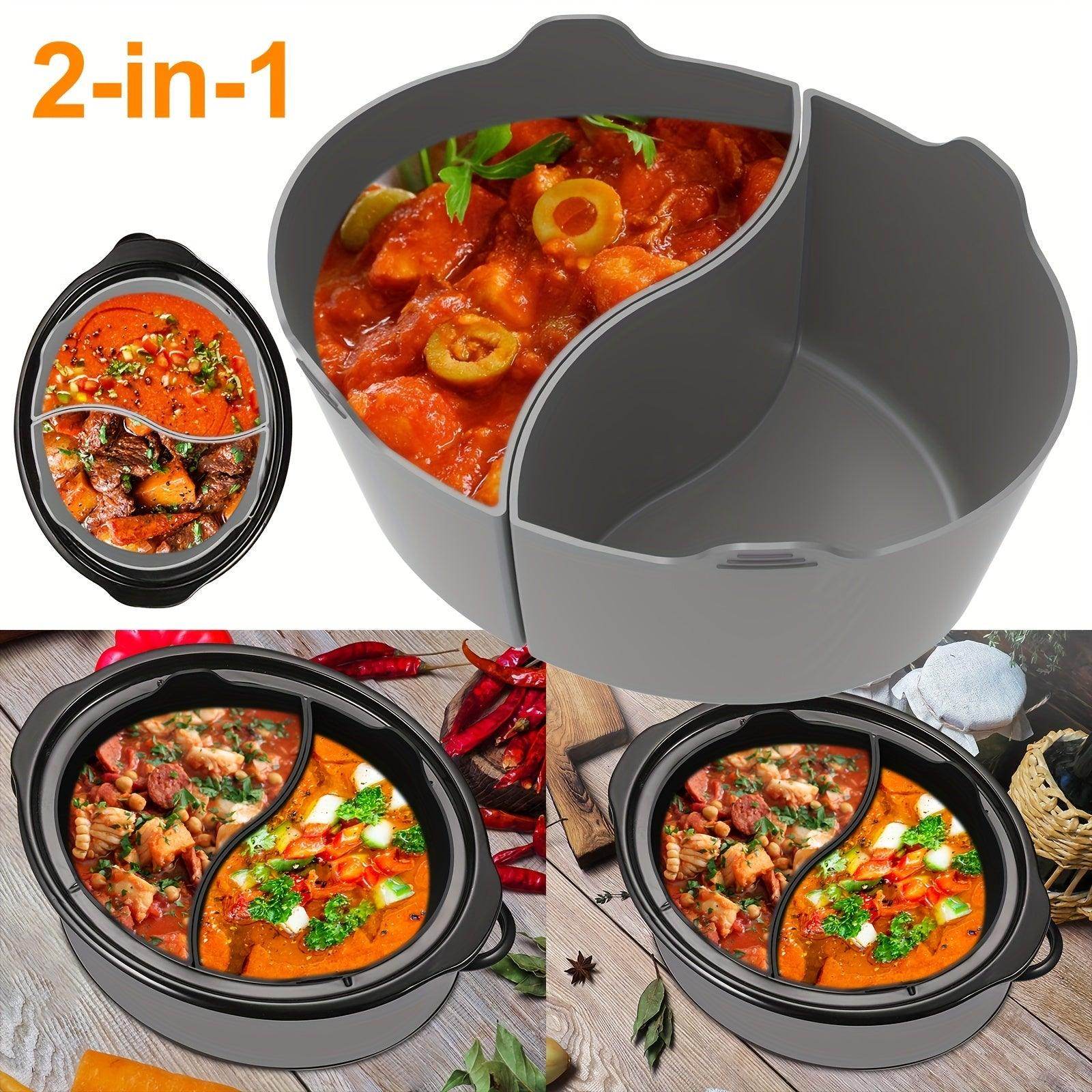 Reusable Silicone Slow Cooker Divider - My Store