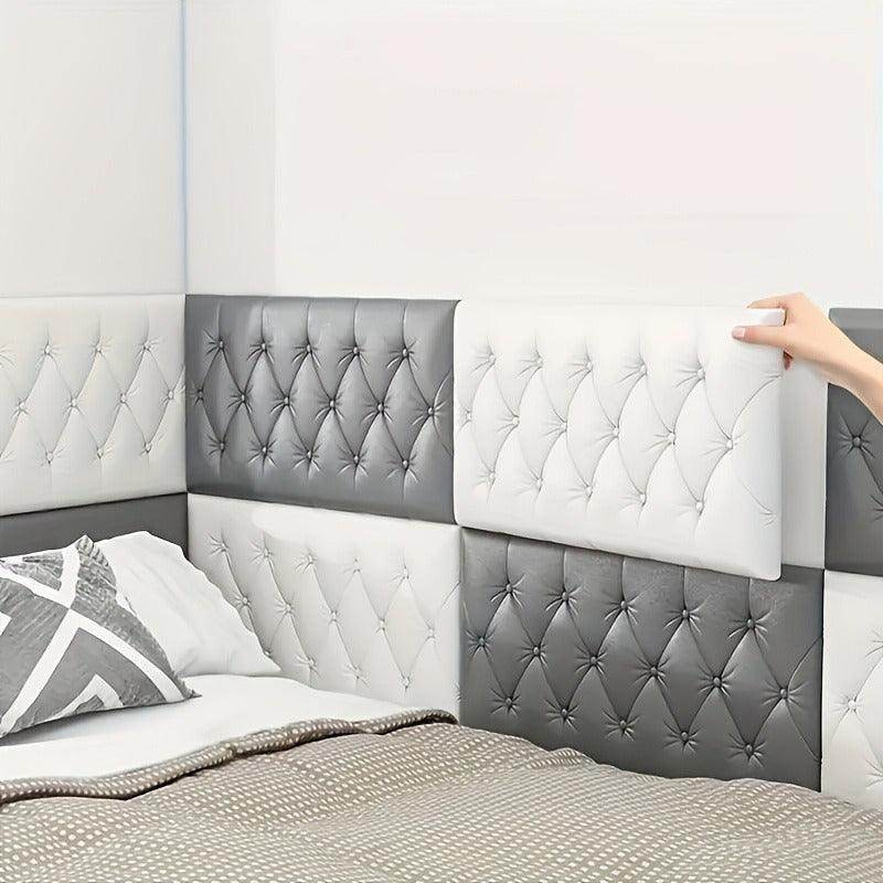 5pcs Modern 3D Self-adhesive Soft Wall Panels - My Store