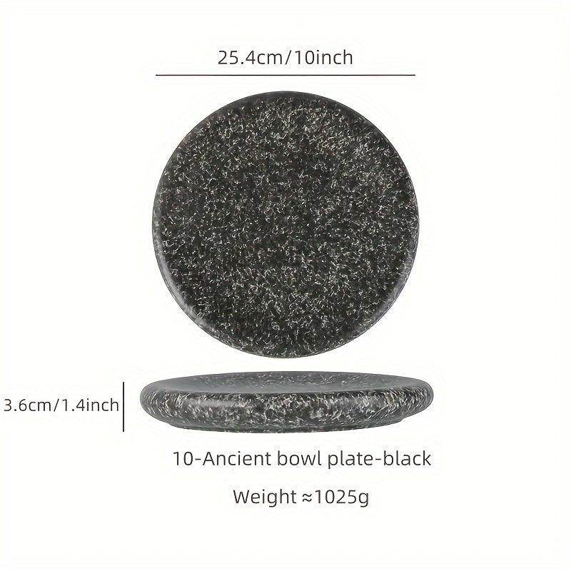 Elegant Oval Ceramic Salad Plate - My Store