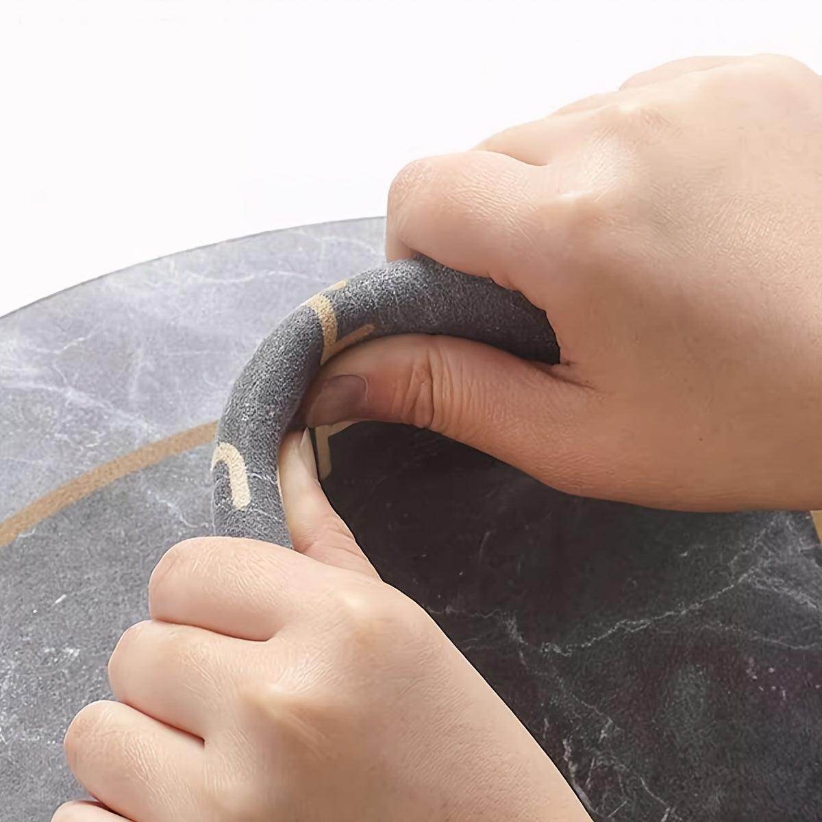 Quick-Dry Geometric Bathroom Mat - My Store