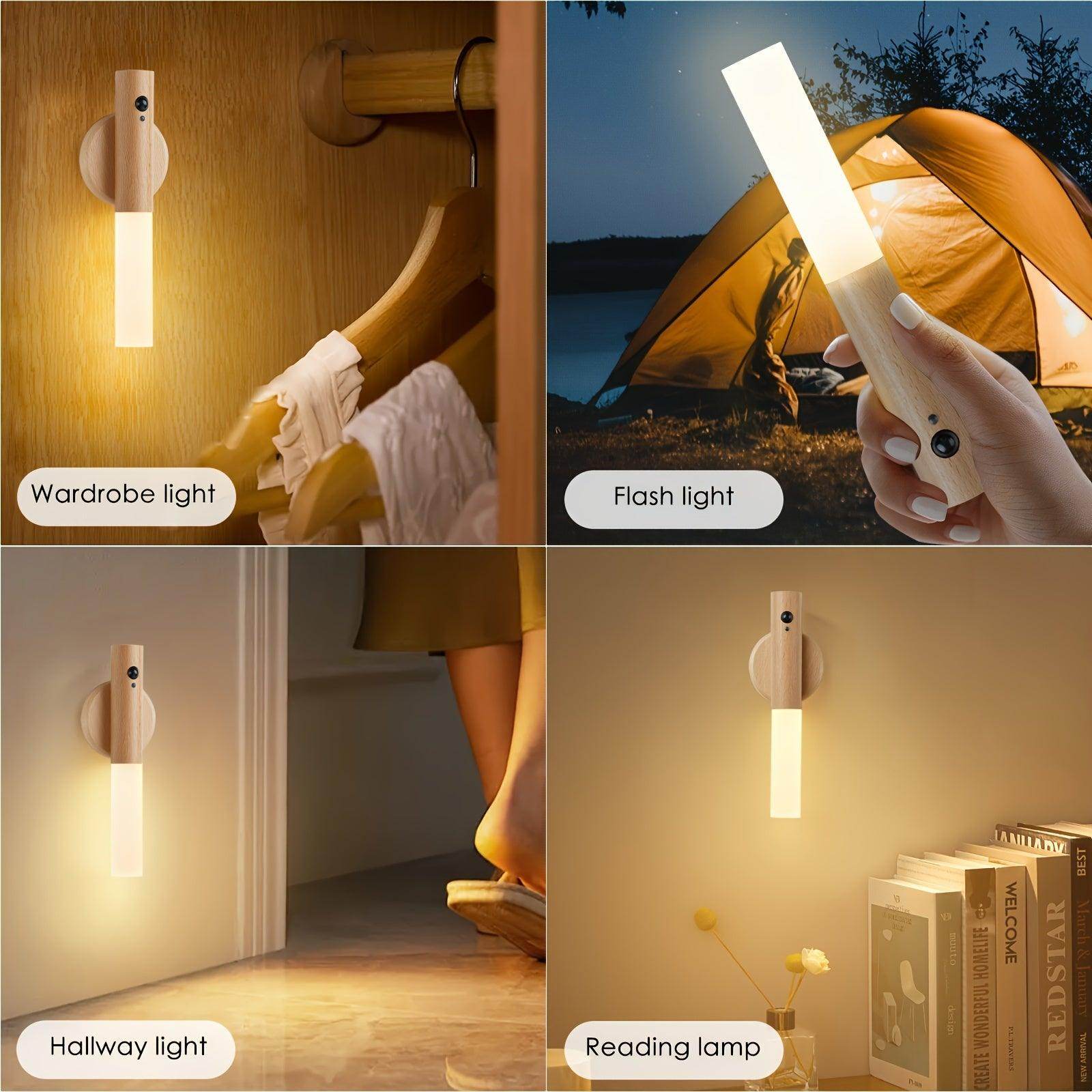 Modern Wall-Mounted Uplight Lamp with Motion Sensor - My Store