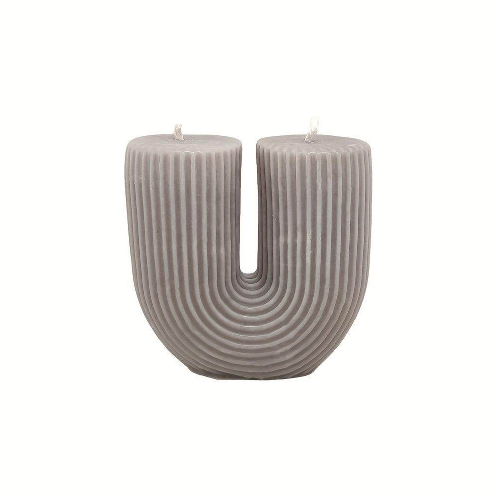 U-shaped Aesthetic Scented Candle - My Store