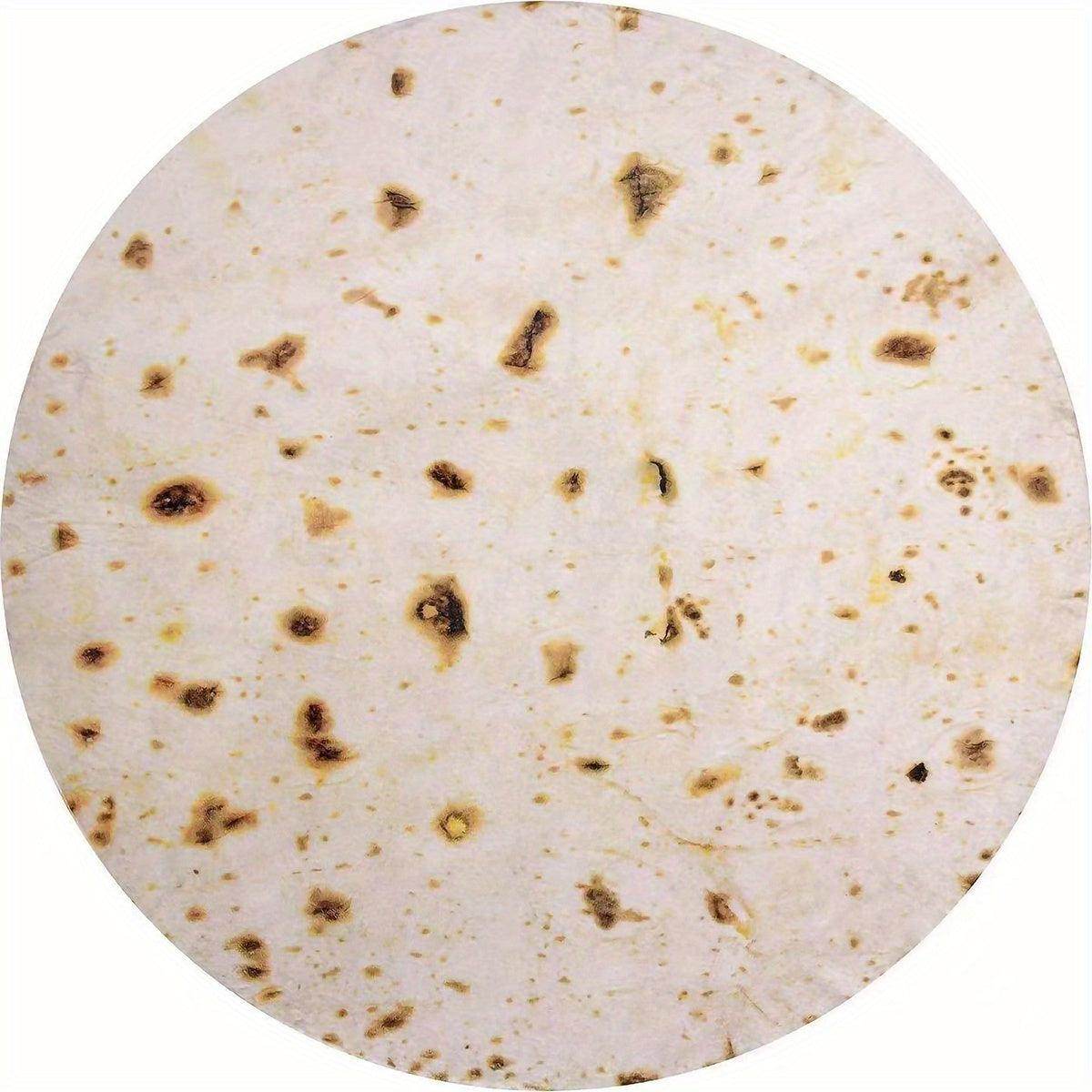 Soft and Cozy Pancake & Burrito Print Blanket - My Store