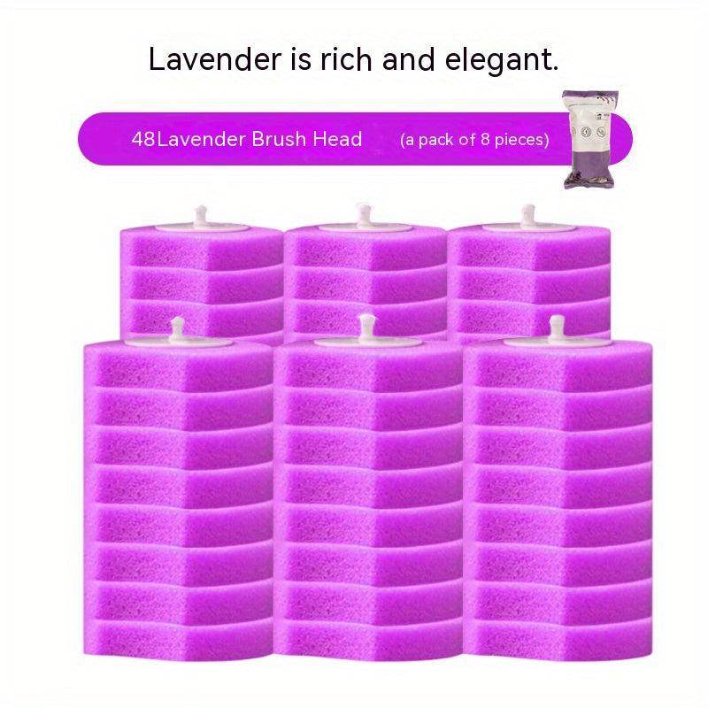 48-Piece Wall-Mounted Toilet Brush Set - My Store