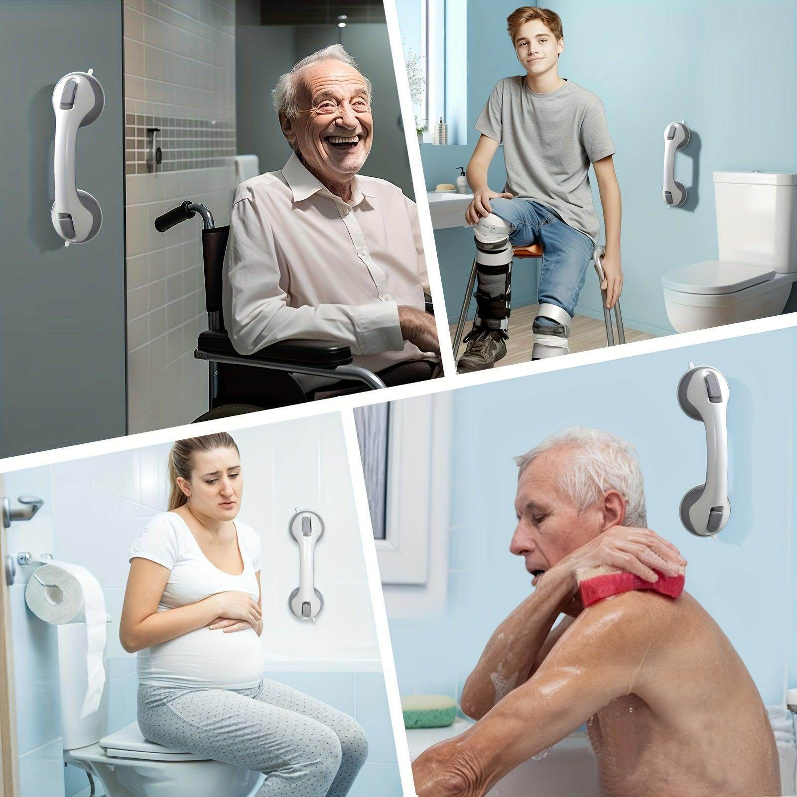 2pcs Modern Bathroom Safety Grab Bars - My Store