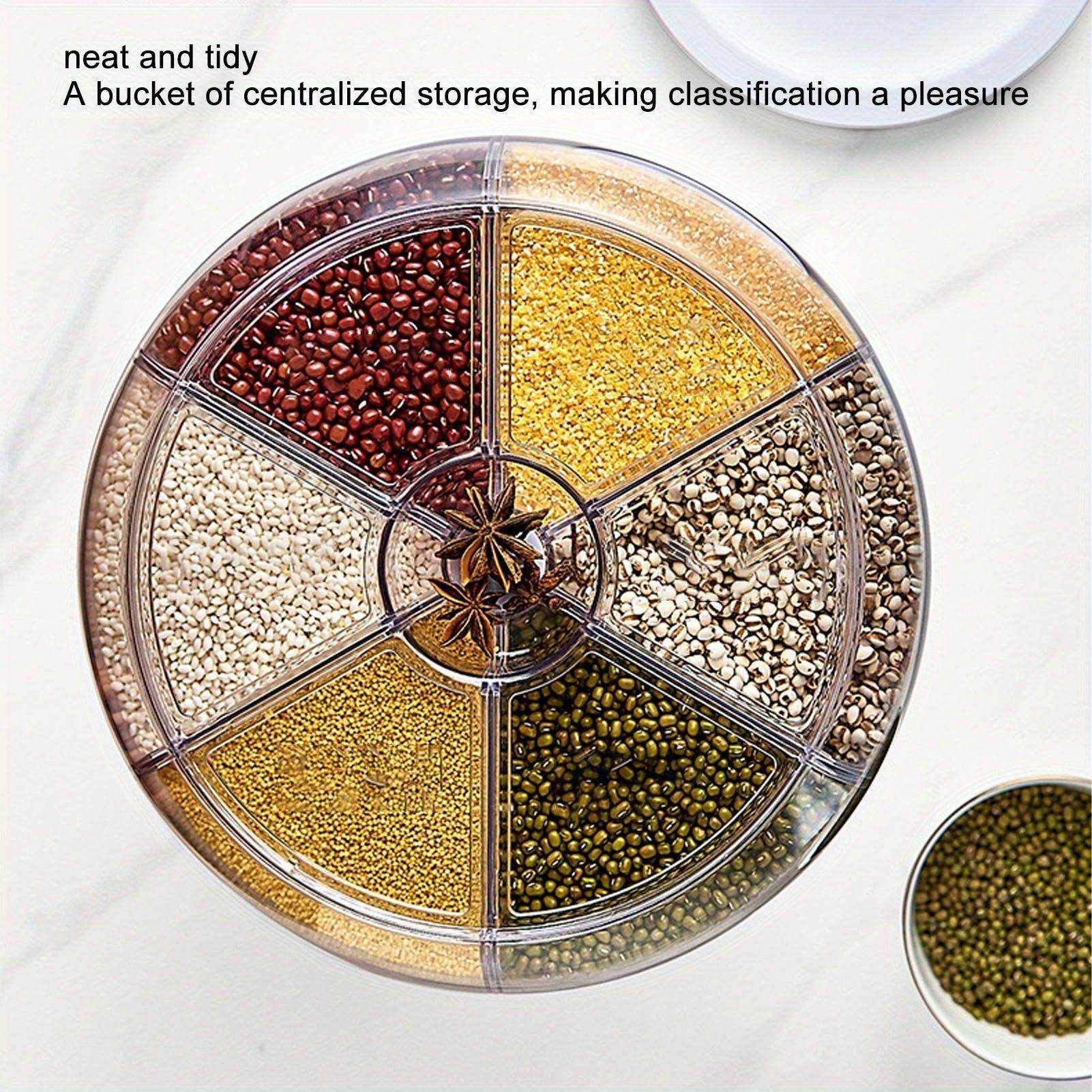 6 Grids Rotating Rice Dispenser - My Store