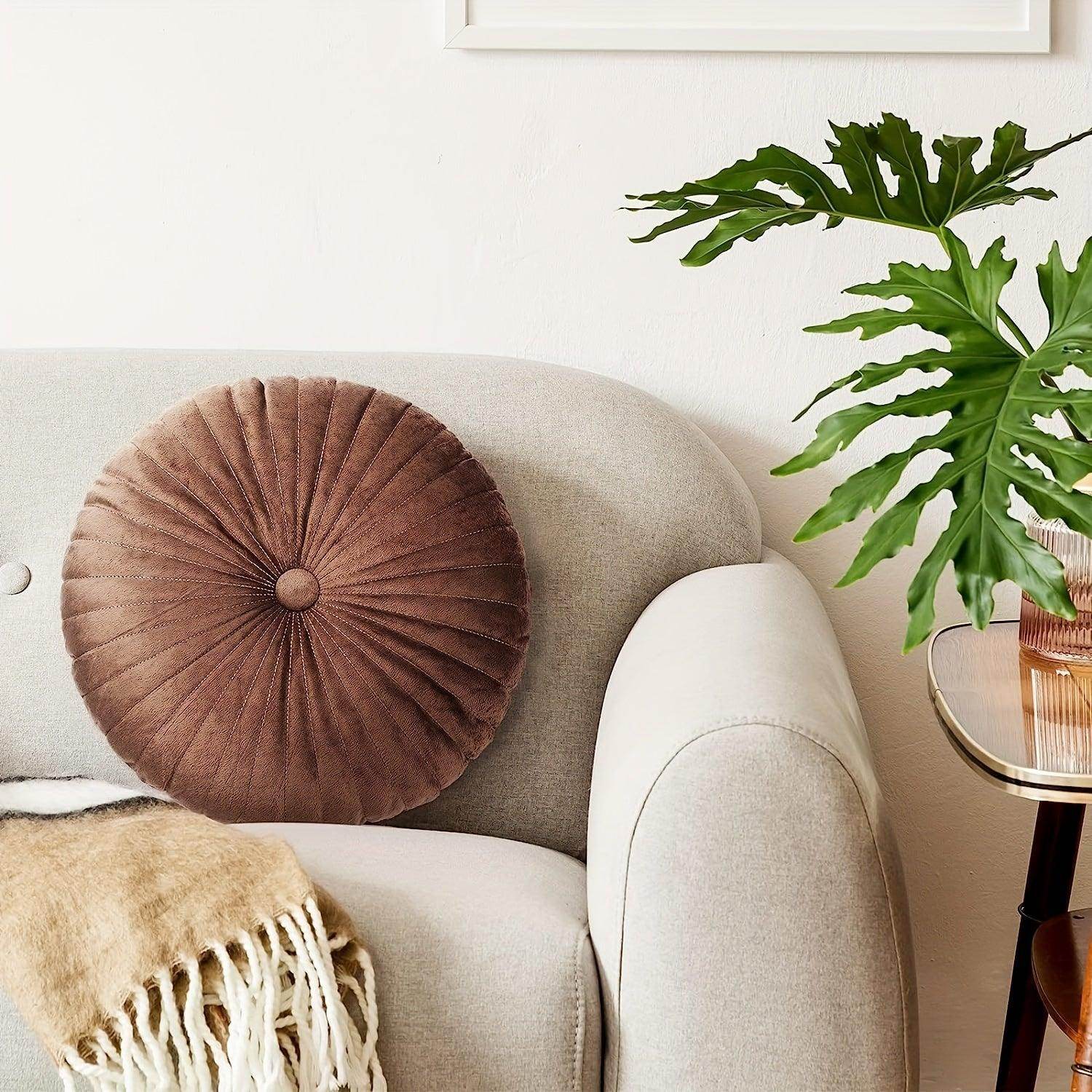 Nordic-Inspired Polyester Throw Pillow - My Store